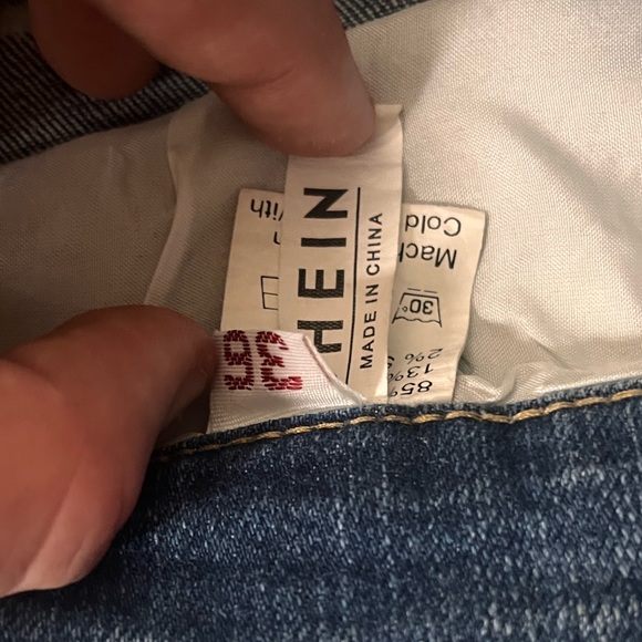 SHIEN Mens Jean Shorts - Picture 5 of 6